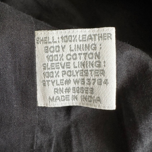 Walter Baker Vikki Two Toned Motorcycle Leather Jacket - Picture 12 of 16